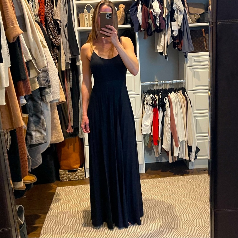 Asos pleated maxi dress